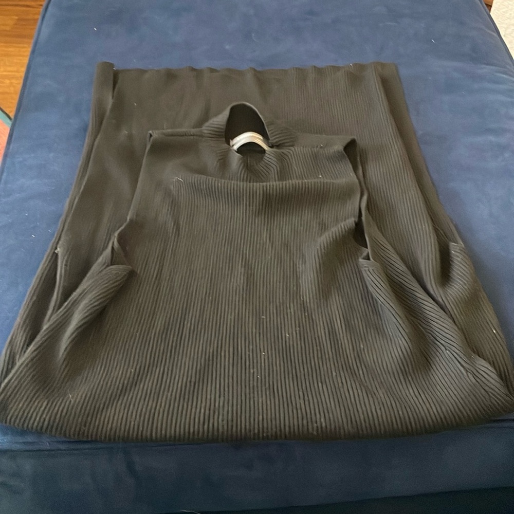 Anthropologie black tunic